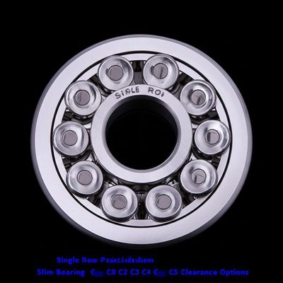 주문 C0 C2 C3 C4 C5 클리어런스 옵션이 있는 단열 정밀 슬림 베어링 온라인 제조